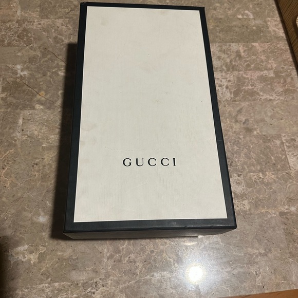 Gucci Loafers Chocolate and Gold size 5.5 - Picture 7 of 10